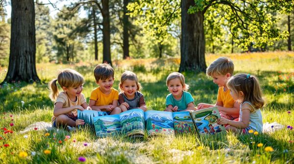 Top livres jeunesse pour explorer la nature facilement